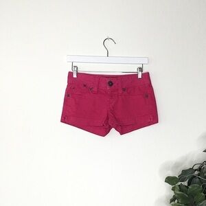Guess Jeans Pink Stretch Shorts
